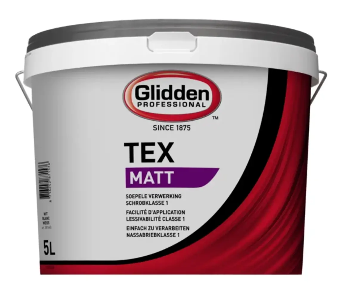 Glidden Tex Matt | Matte Muurverf en Plafondverf Glidden Tex Matt | Matte Muurverf en Plafondverf