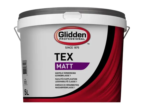 Glidden Tex Matt | Matte Muurverf en Plafondverf Glidden Tex Matt | Matte Muurverf en Plafondverf