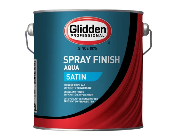 Aqua Spray Satin | Verspuitbare Zijdeglans Binnenlak | 2,5 LTR | Wit