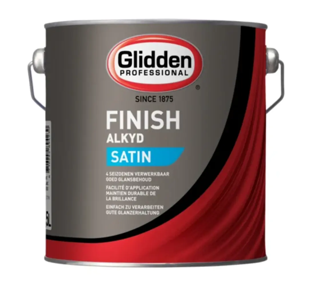 Glidden Alkyd Finish Satin | Zijdeglans Lakverf Buiten Glidden Alkyd Finish Satin | Zijdeglans Lakverf Buiten