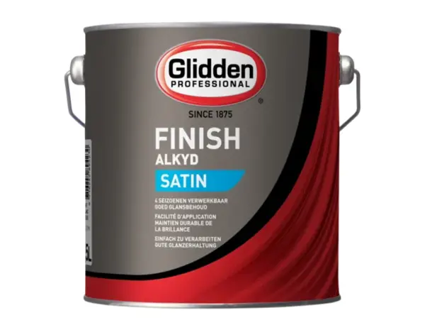 Glidden Alkyd Finish Satin | Zijdeglans Lakverf Buiten Glidden Alkyd Finish Satin | Zijdeglans Lakverf Buiten