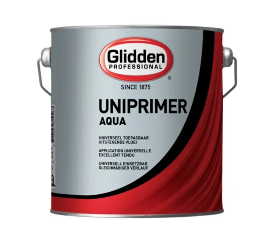 Glidden Aqua Uniprimer | Grondverf Binnen & Buiten - 1 LTR 