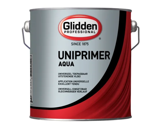 Aqua Uniprimer | Grondverf Binnen & Buiten | 2,5 LTR | Wit