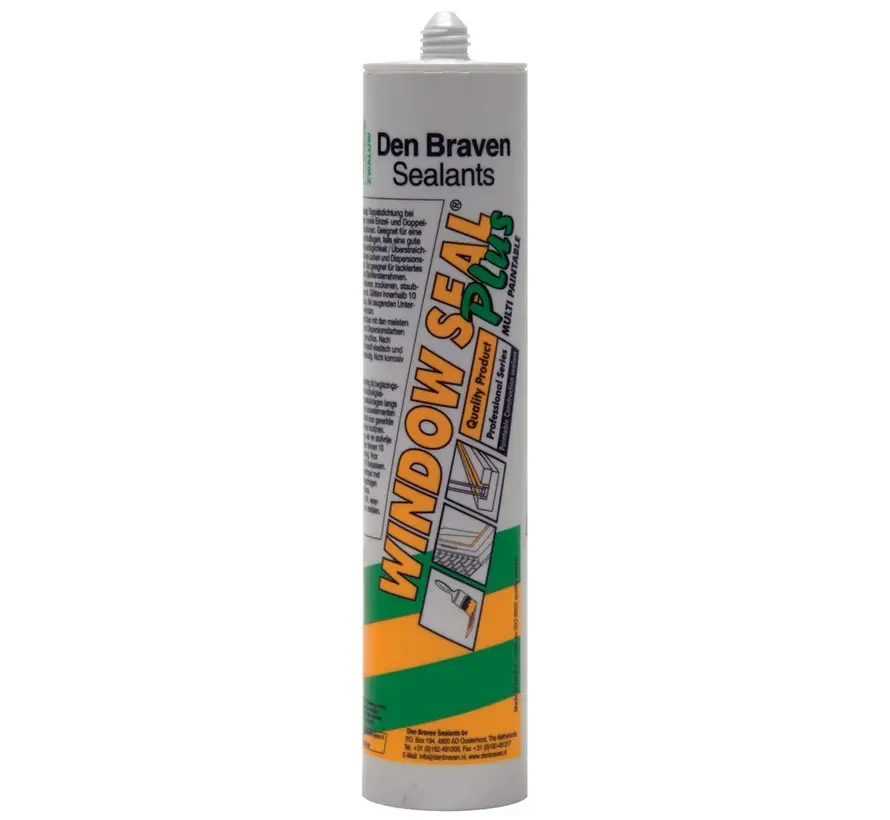 Den Braven Window Seal Zwart - 290 ML 