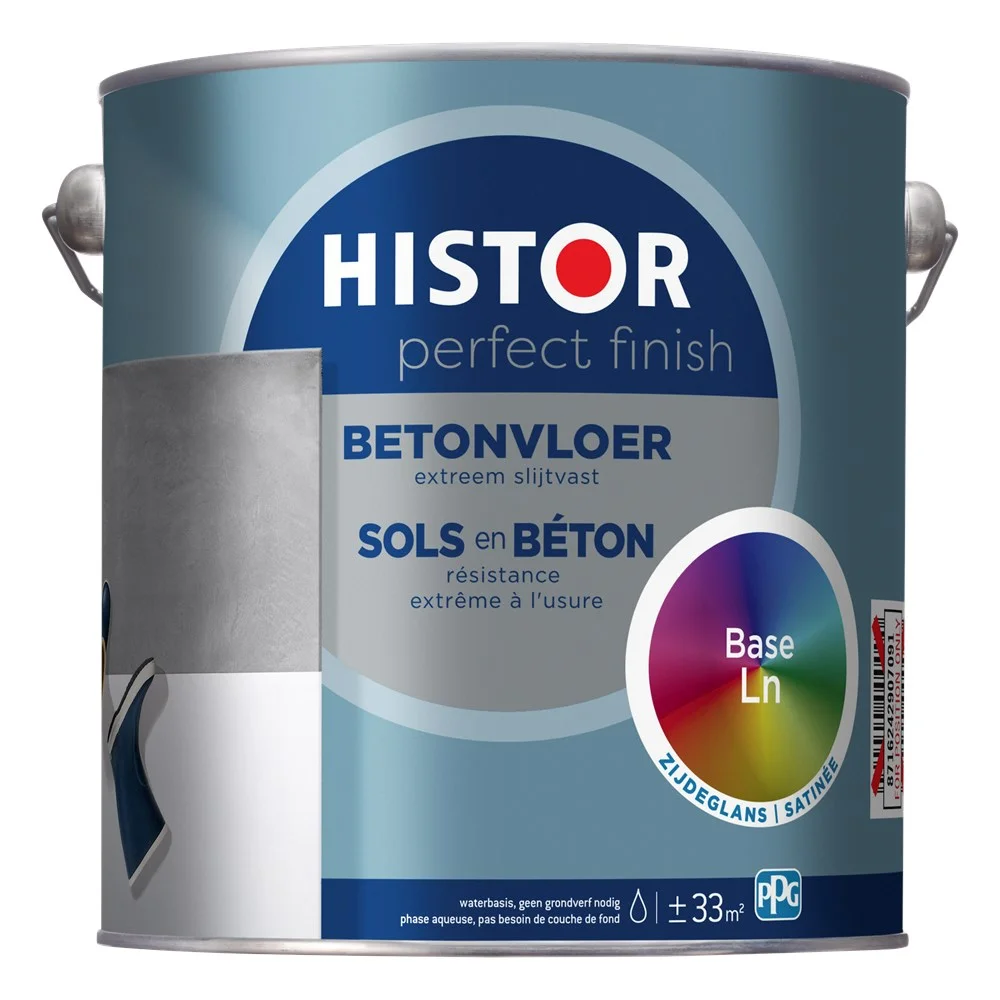 Perfect Finish Betonvloer Zijdeglans | 2,5 LTR | Kleur