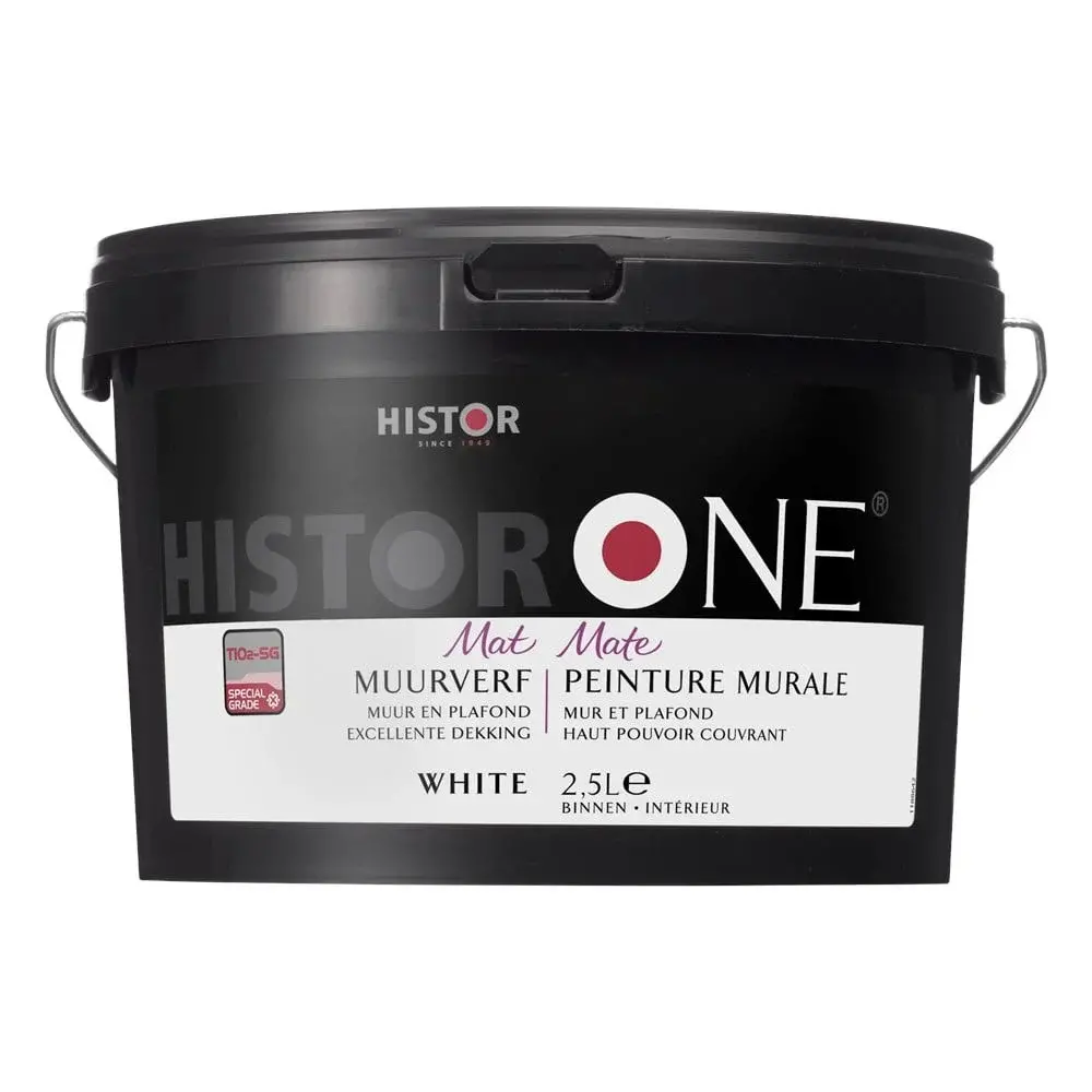 Histor One Muurverf Mat Wit Histor One Muurverf Mat Wit