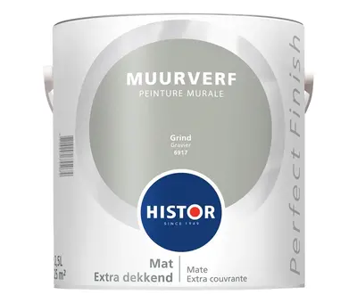 Histor Perfect Finish Muurverf Mat Grind 6917