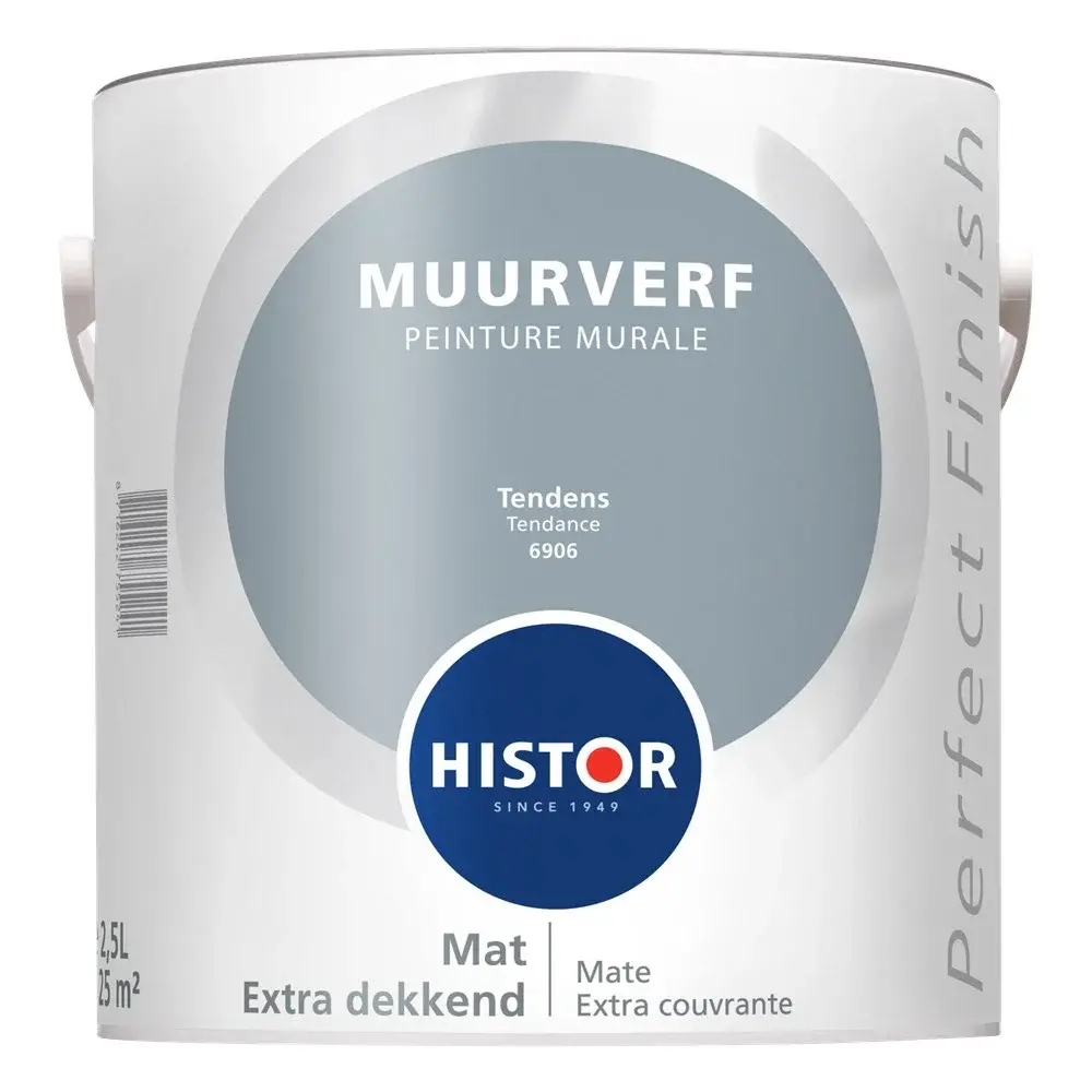 Histor Perfect Finish Muurverf Mat Tendens 6906