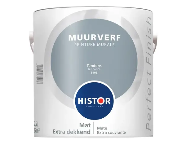 Histor Perfect Finish Muurverf Mat Tendens 6906