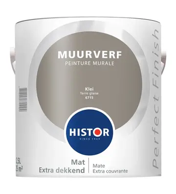 Histor Perfect Finish Muurverf Mat Klei 6715