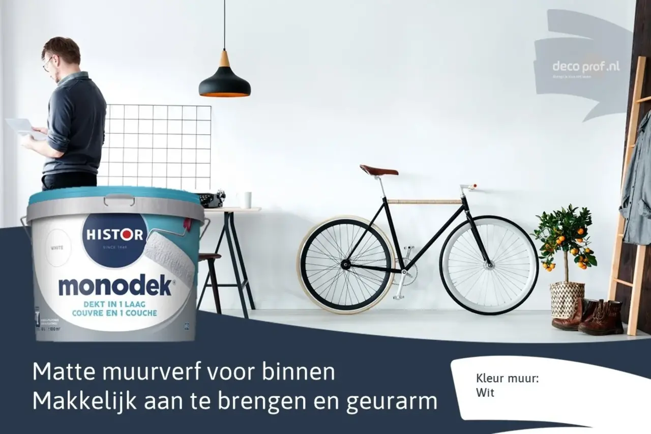 Histor Monodek Muurverf Wit Histor Monodek Muurverf Wit