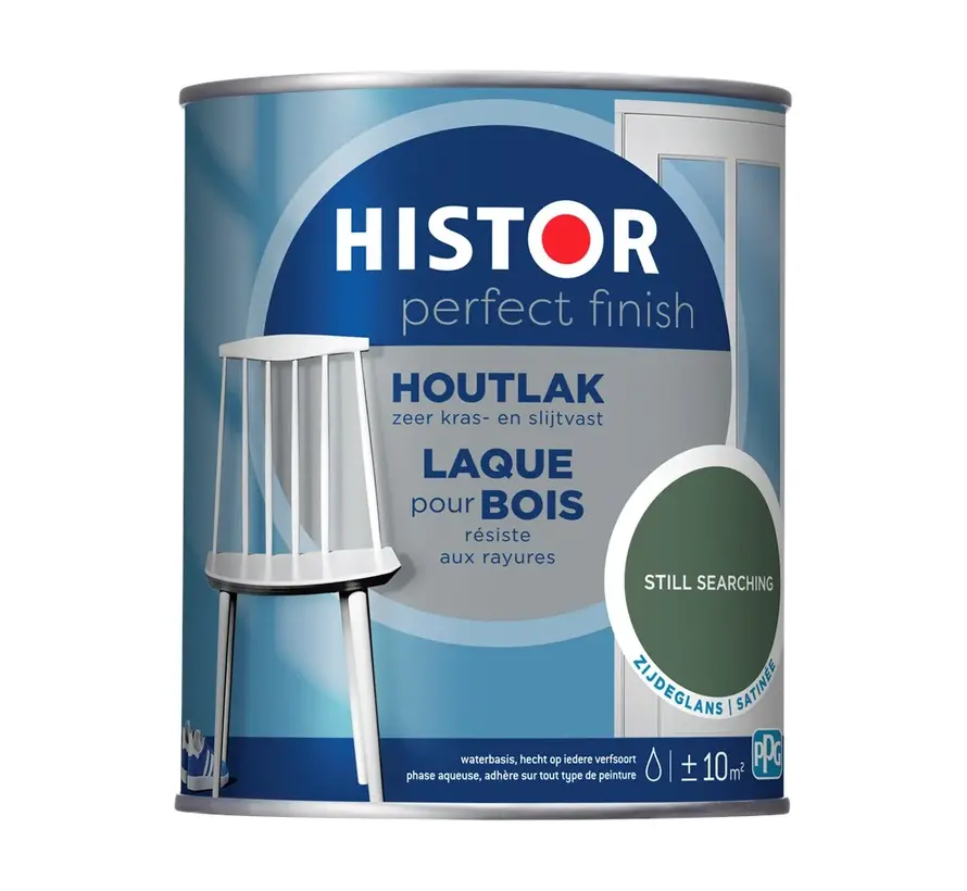 Histor Perfect Finish Houtlak Zijdeglans Still Searching - 750 ML