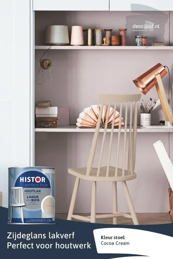 Histor Perfect Finish Houtlak Zijdeglans Cocoa Cream Histor Perfect Finish Houtlak Zijdeglans Cocoa Cream