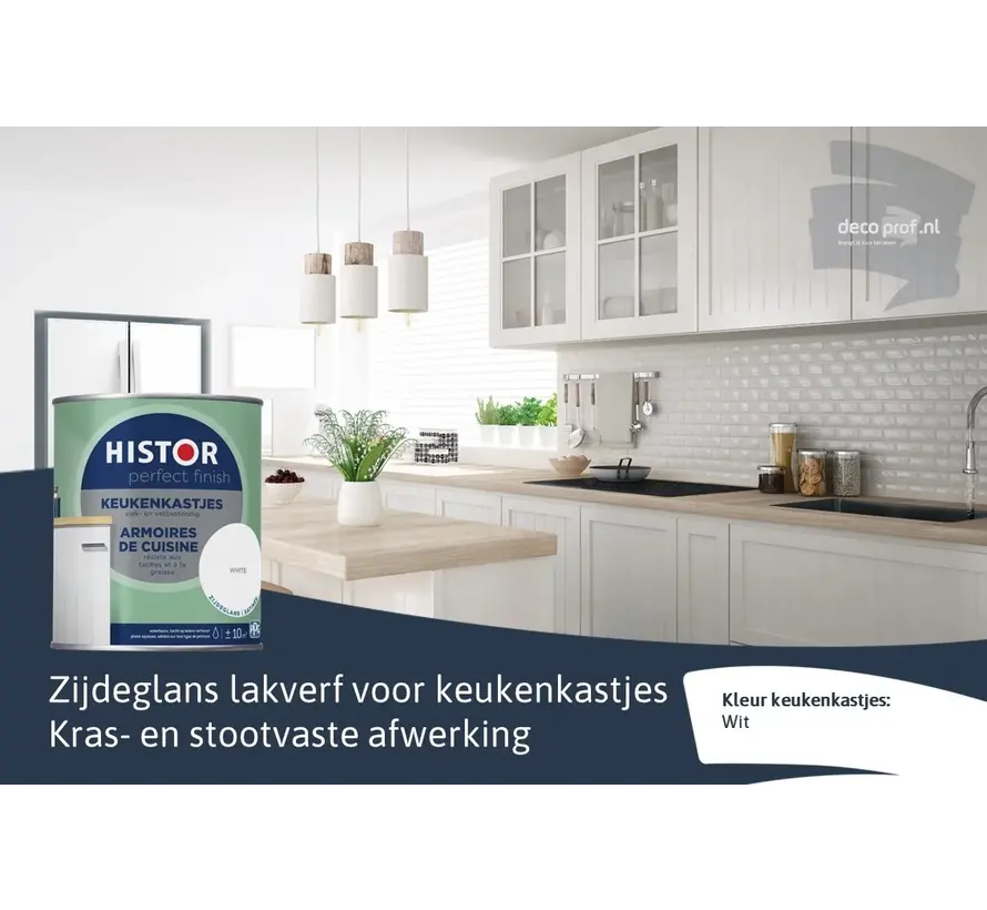 Histor Perfect Finish Keukenkastjes Zijdeglans - 750 ML 