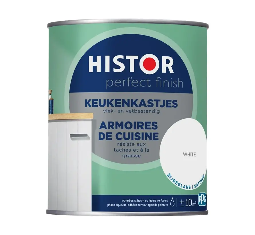 Histor Perfect Finish Keukenkastjes Zijdeglans - 750 ML 