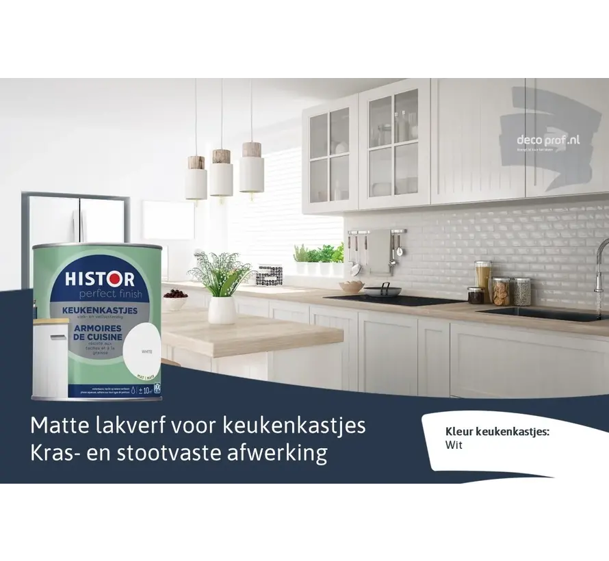 Histor Perfect Finish Keukenkastjes Mat - 750 ML 