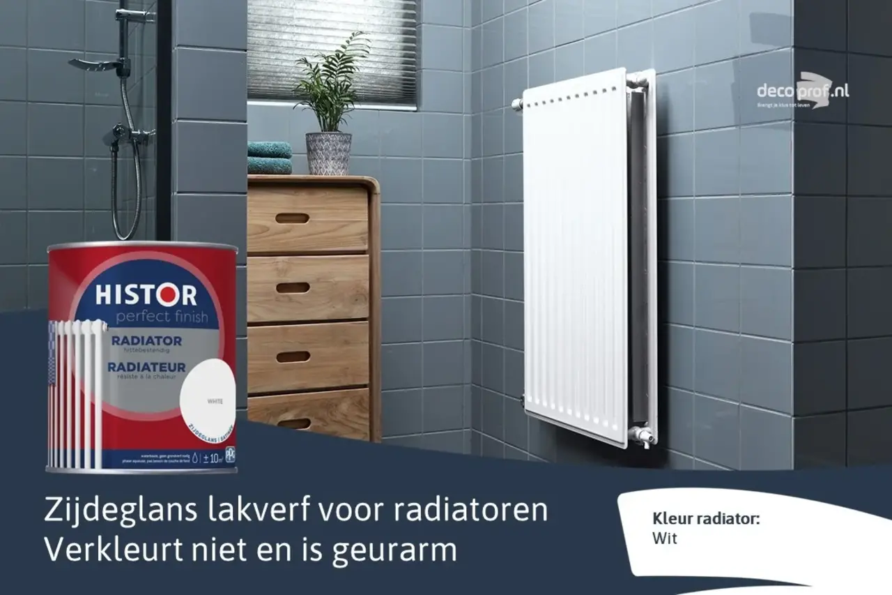 Histor Perfect Finish Radiator Zijdeglans RAL9010 Histor Perfect Finish Radiator Zijdeglans RAL9010