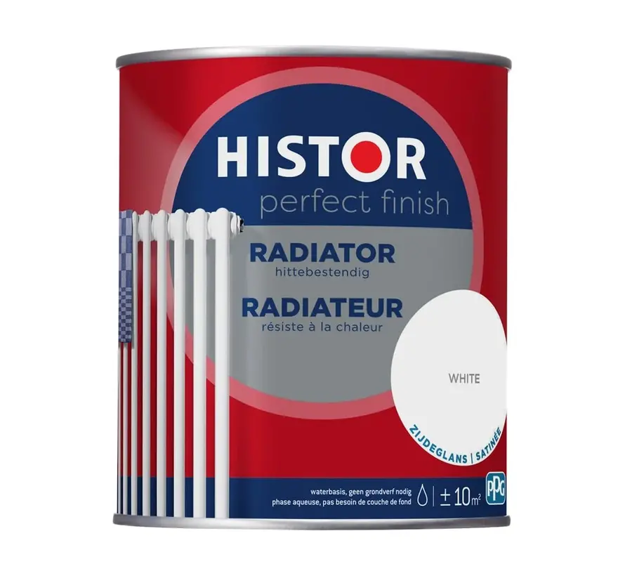 Histor Perfect Finish Radiator Zijdeglans - 750 ML 