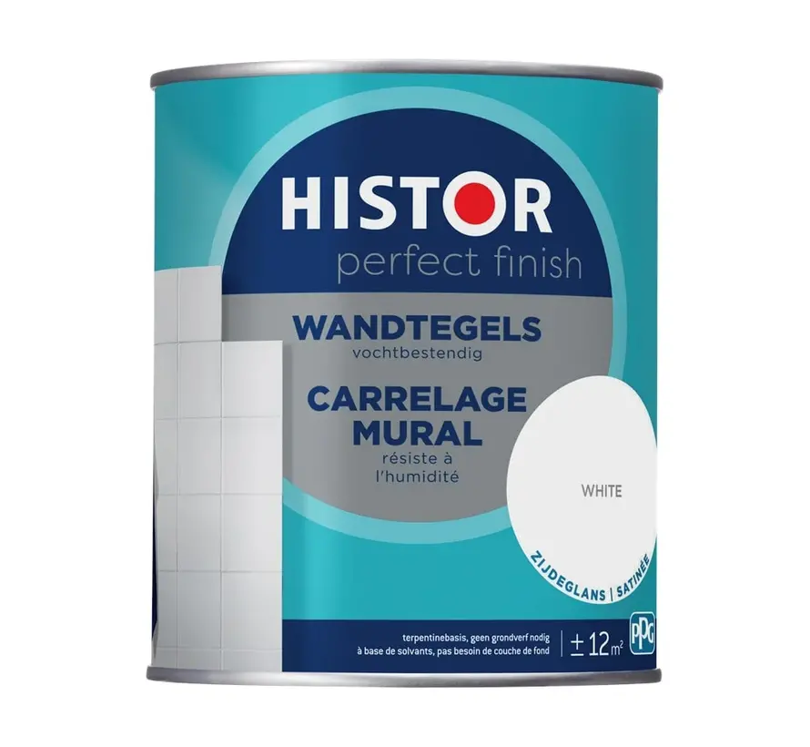 Histor Perfect Finish Wandtegels Zijdeglans - 750 ML 