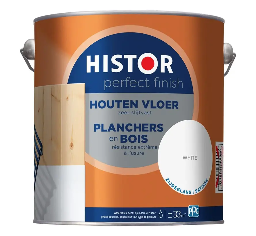 Histor Perfect Finish Houten Vloer Zijdeglans - 750 ML 