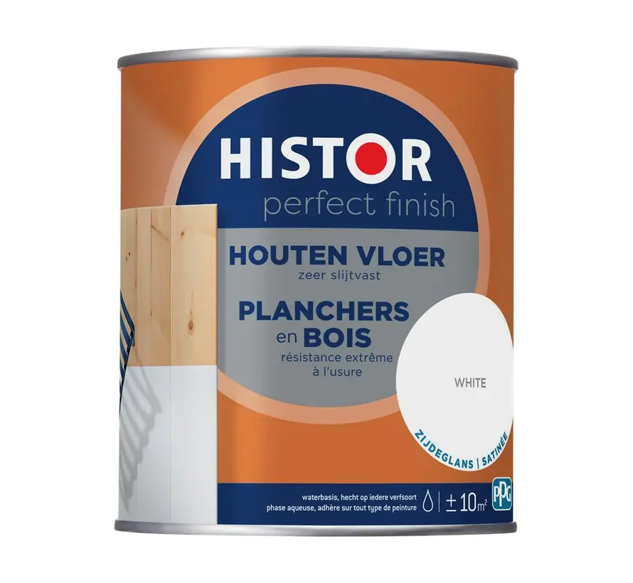 Histor Perfect Finish Houten Vloer Zijdeglans - 750 ML 