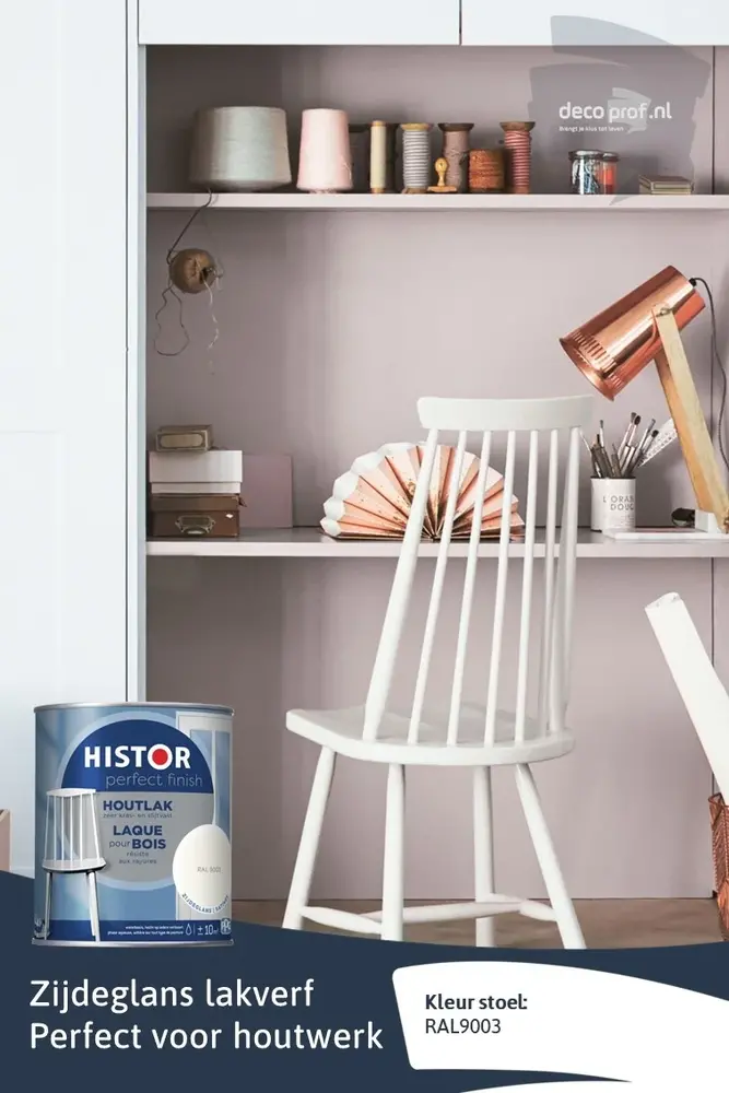 Histor Perfect Finish Houtlak Zijdeglans RAL9003 Histor Perfect Finish Houtlak Zijdeglans RAL9003