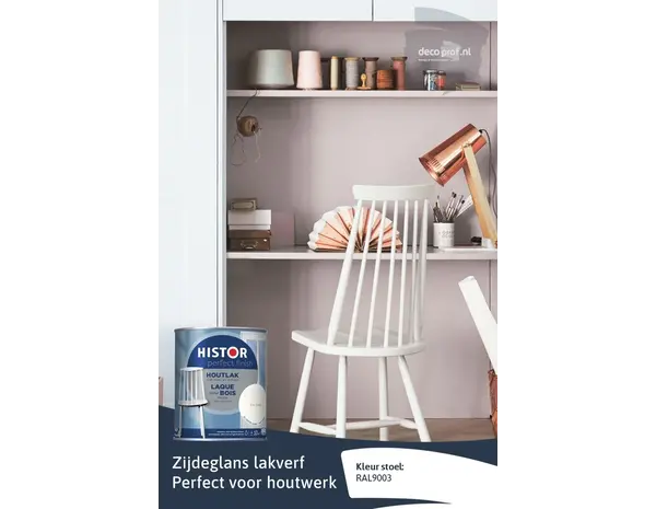 Histor Perfect Finish Houtlak Zijdeglans RAL9003 Histor Perfect Finish Houtlak Zijdeglans RAL9003