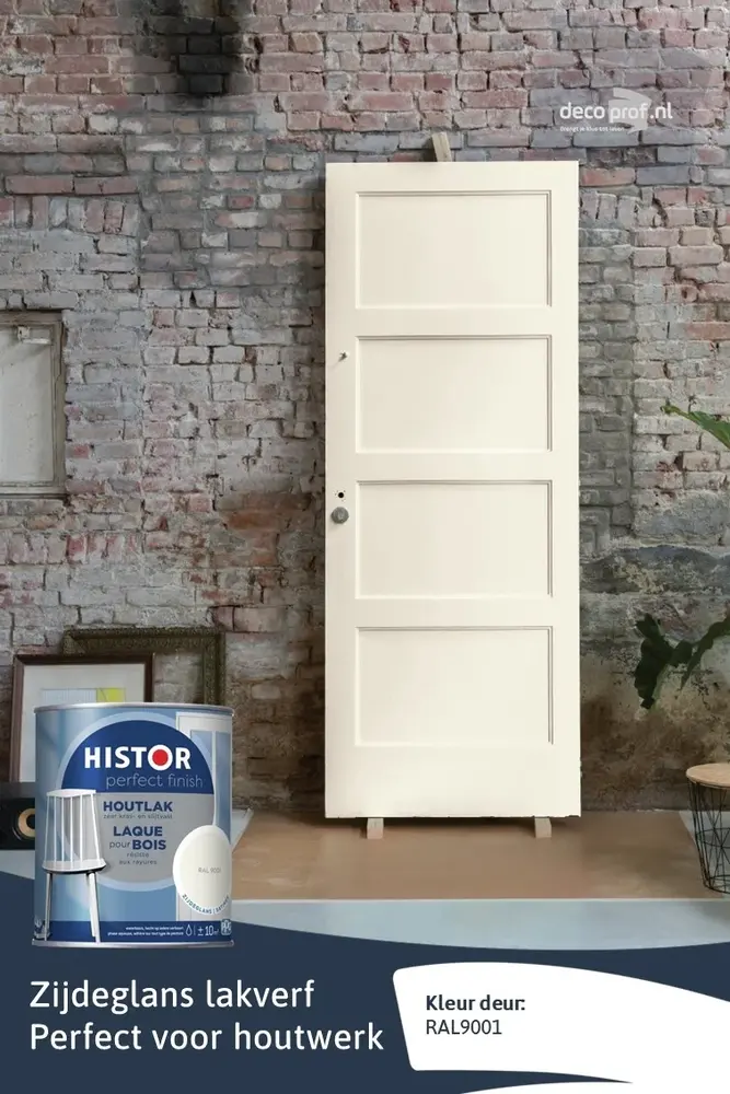 Histor Perfect Finish Houtlak Zijdeglans RAL9001