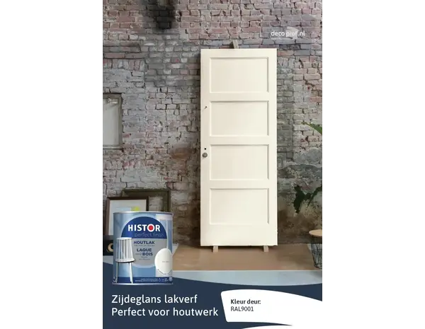 Histor Perfect Finish Houtlak Zijdeglans RAL9001