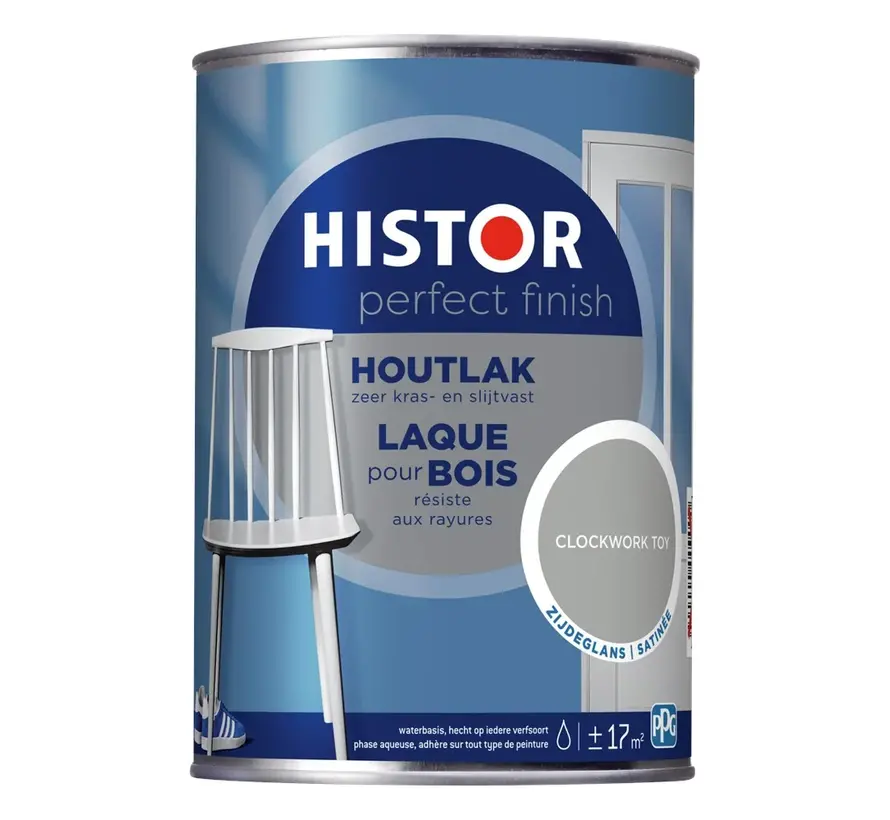 Histor Perfect Finish Houtlak Zijdeglans Clockwork Toy - 250 ML