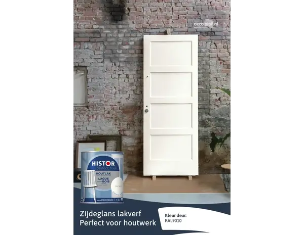 Histor Perfect Finish Houtlak Zijdeglans RAL9010 Histor Perfect Finish Houtlak Zijdeglans RAL9010