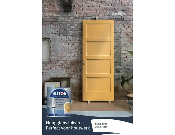 Histor Perfect Finish Houtlak Hoogglans Brass Mess Histor Perfect Finish Houtlak Hoogglans Brass Mess
