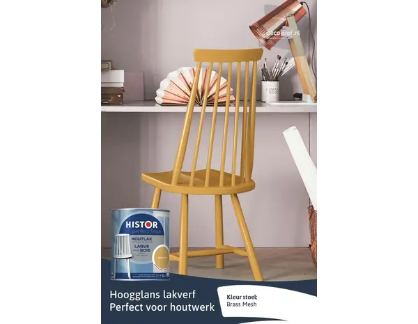 Histor Perfect Finish Houtlak Hoogglans Brass Mess Histor Perfect Finish Houtlak Hoogglans Brass Mess