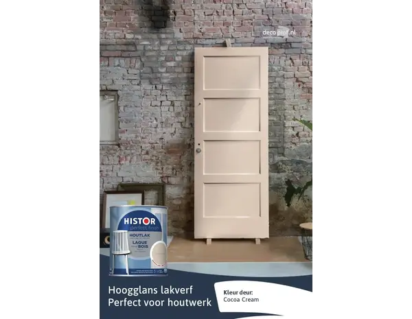 Histor Perfect Finish Houtlak Hoogglans Cocoa Cream Histor Perfect Finish Houtlak Hoogglans Cocoa Cream
