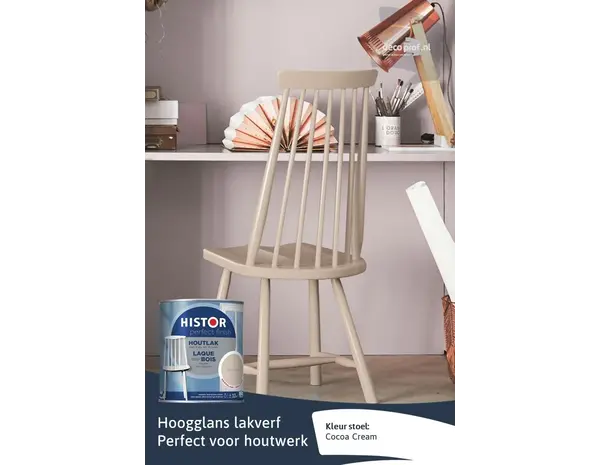 Histor Perfect Finish Houtlak Hoogglans Cocoa Cream Histor Perfect Finish Houtlak Hoogglans Cocoa Cream