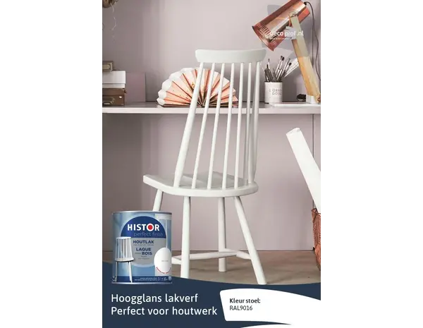 Histor Perfect Finish Houtlak Hoogglans RAL9016 Histor Perfect Finish Houtlak Hoogglans RAL9016