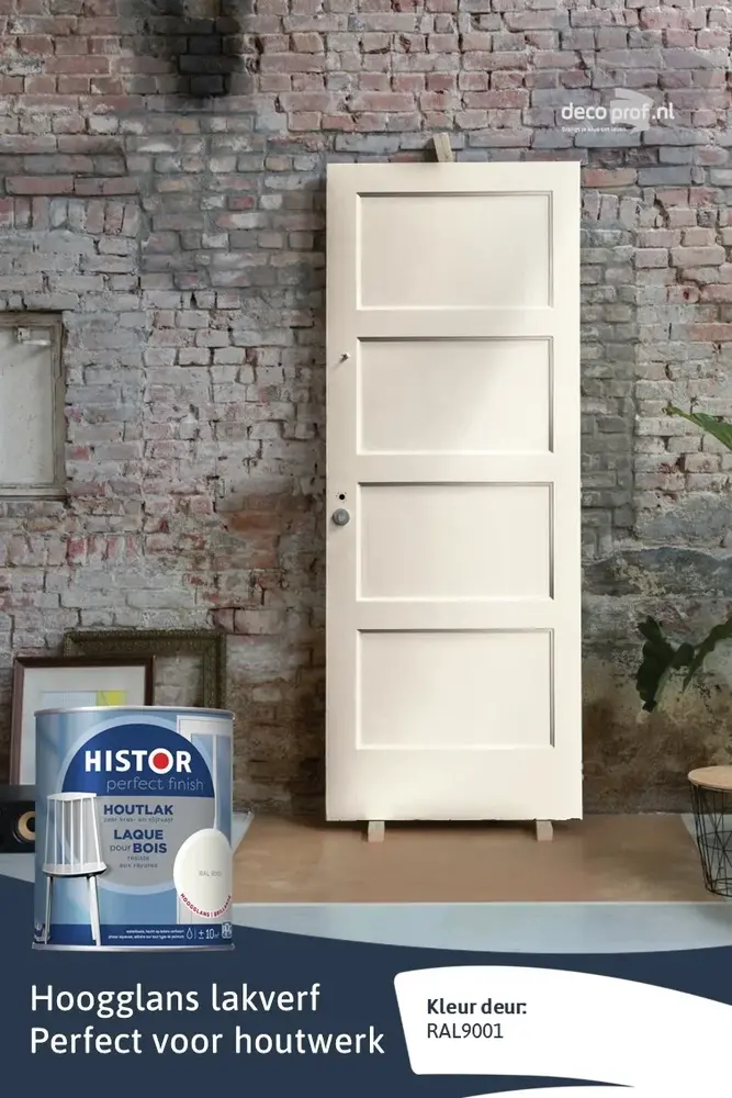 Histor Perfect Finish Houtlak Hoogglans RAL9001