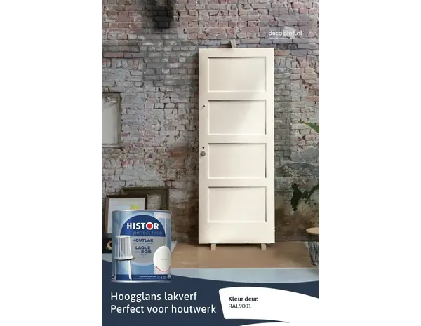 Histor Perfect Finish Houtlak Hoogglans RAL9001
