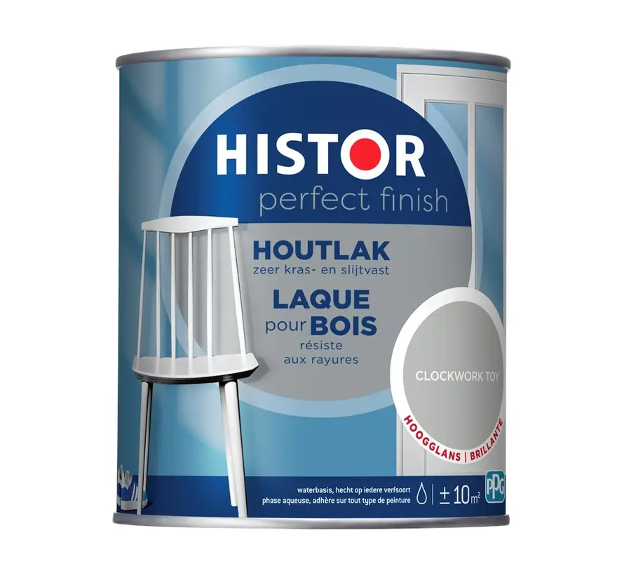 Histor Perfect Finish Houtlak Hoogglans Clockwork Toy - 250 ML