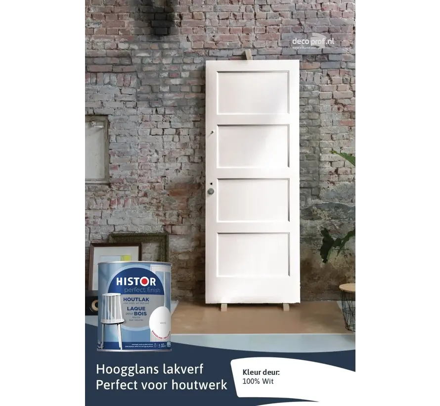 Histor Perfect Finish Houtlak Hoogglans - 750 ML 