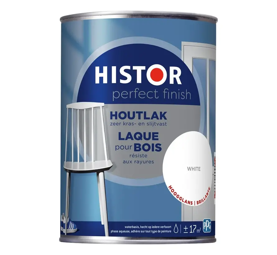 Histor Perfect Finish Houtlak Hoogglans - 250 ML 