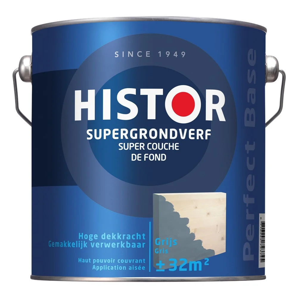 Perfect Base Supergrondverf Grijs | 2,5 LTR
