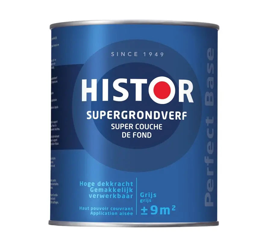 Histor Perfect Base Supergrondverf Grijs - 250 ML