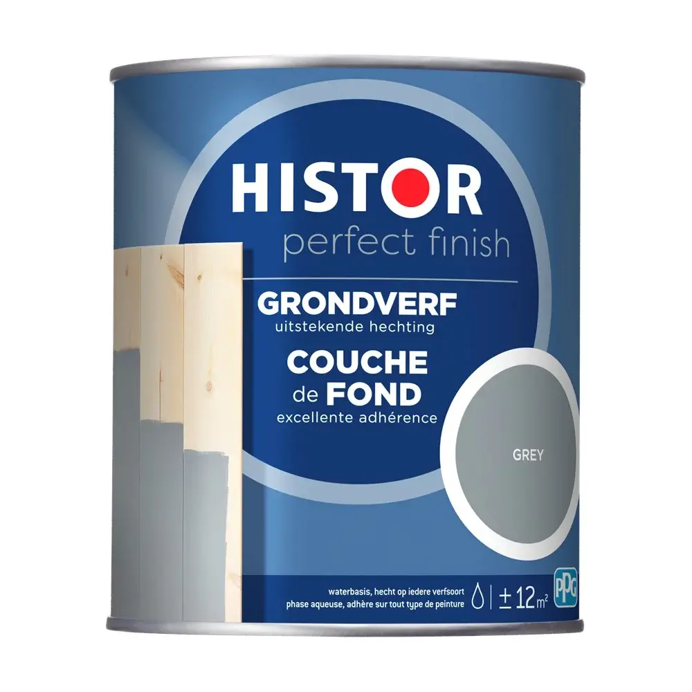 Histor Perfect Finish Grondverf Grijs - RAL 7037