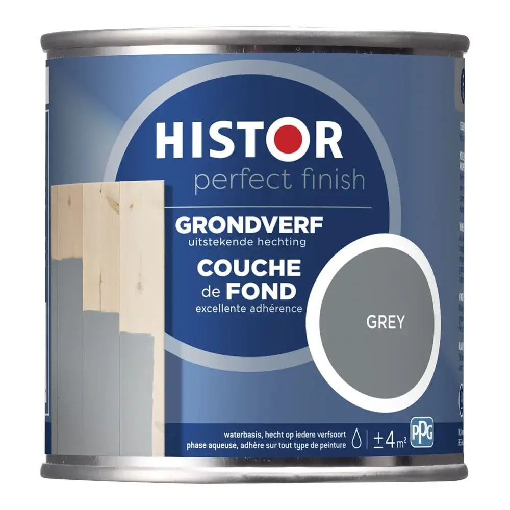 Histor Perfect Finish Grondverf Grijs - RAL 7037