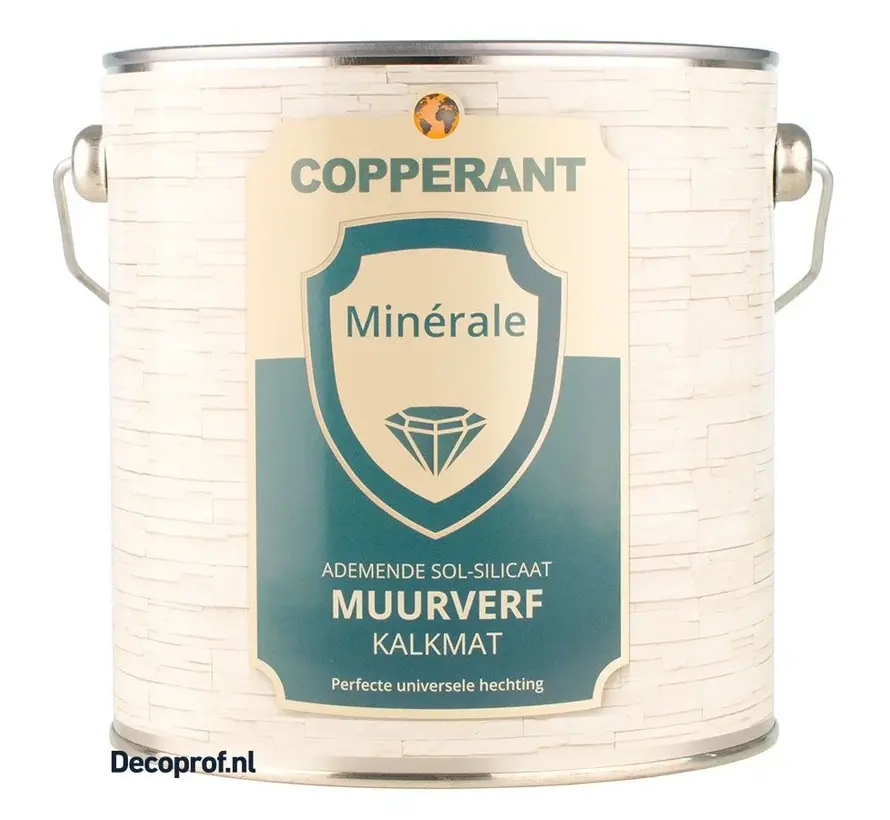 Copperant Pura Minerale Muurverf Kalkmat - 2,5 LTR 