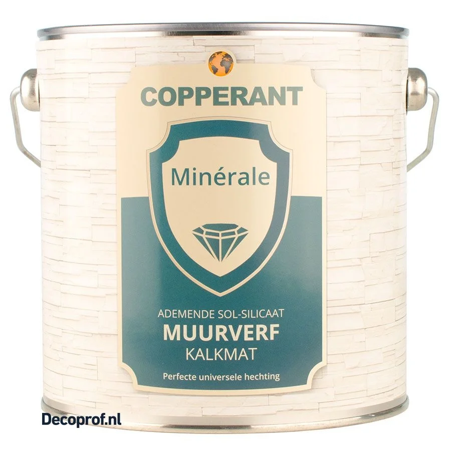 Pura Minerale Muurverf Kalkmat | 10 LTR | Lichte kleur