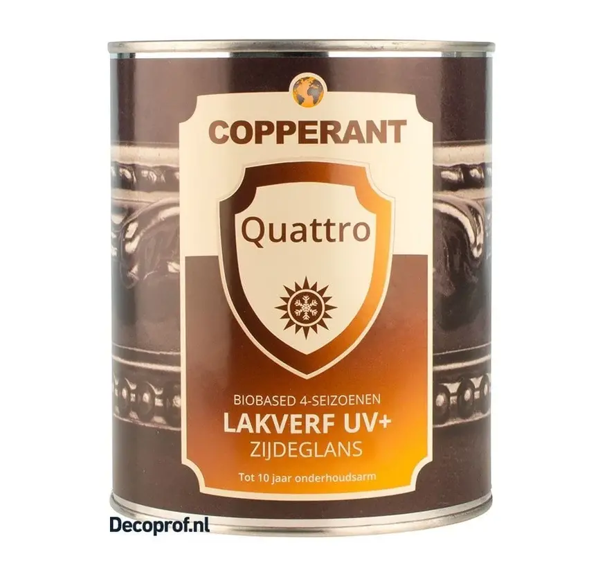 Copperant Quattro Lakverf Zijdeglans UV+ - 500 ML 