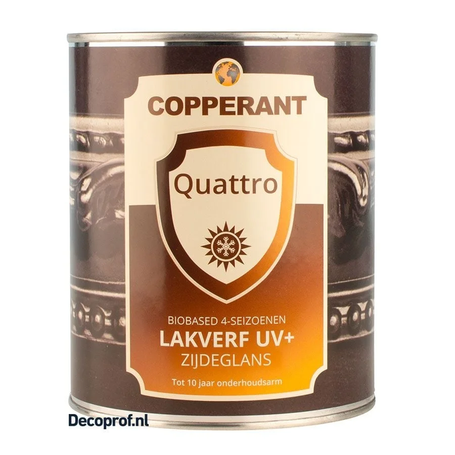 Quattro Lakverf Zijdeglans UV+ | 1 LTR | Wit