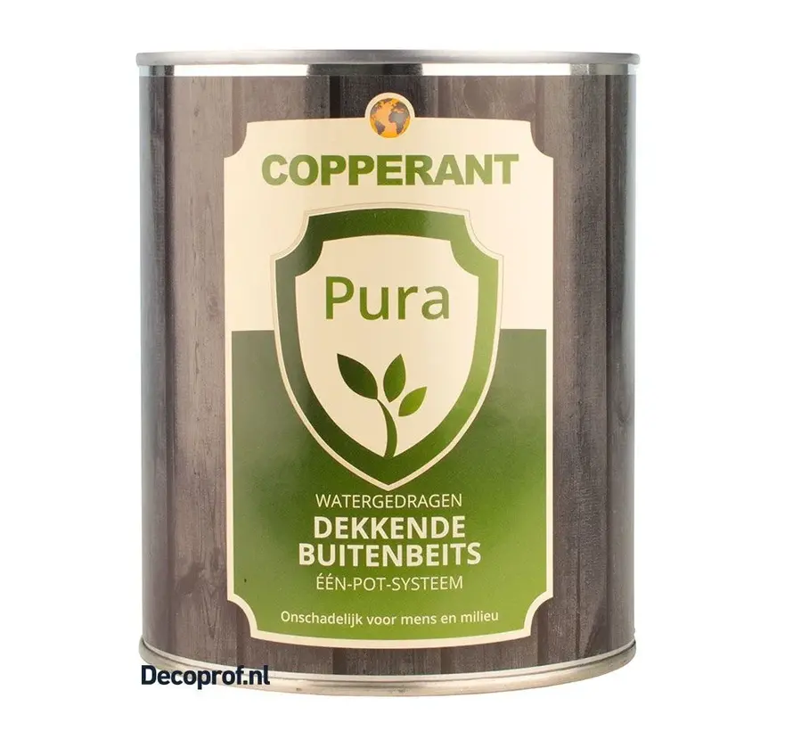 Copperant Pura Dekkende Buitenbeits - 1 LTR 